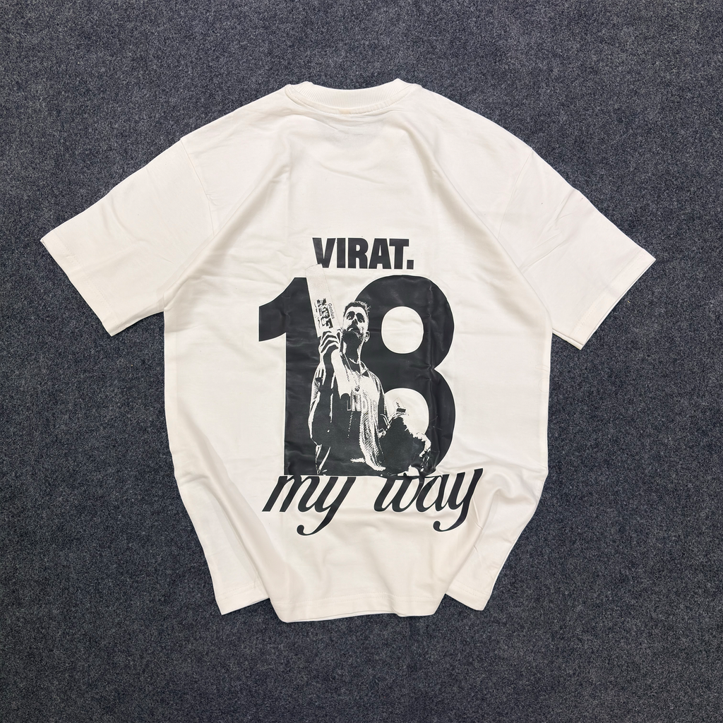 KOHLI-MY WAY OVERSIZED TEE