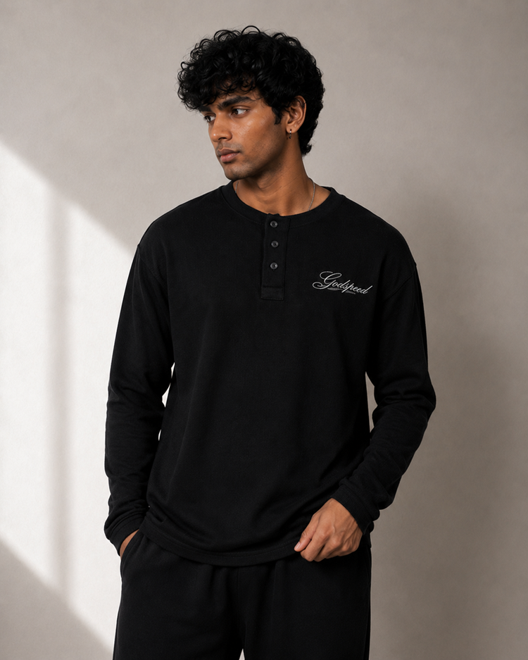 GODSPEED HENLEY BLACK