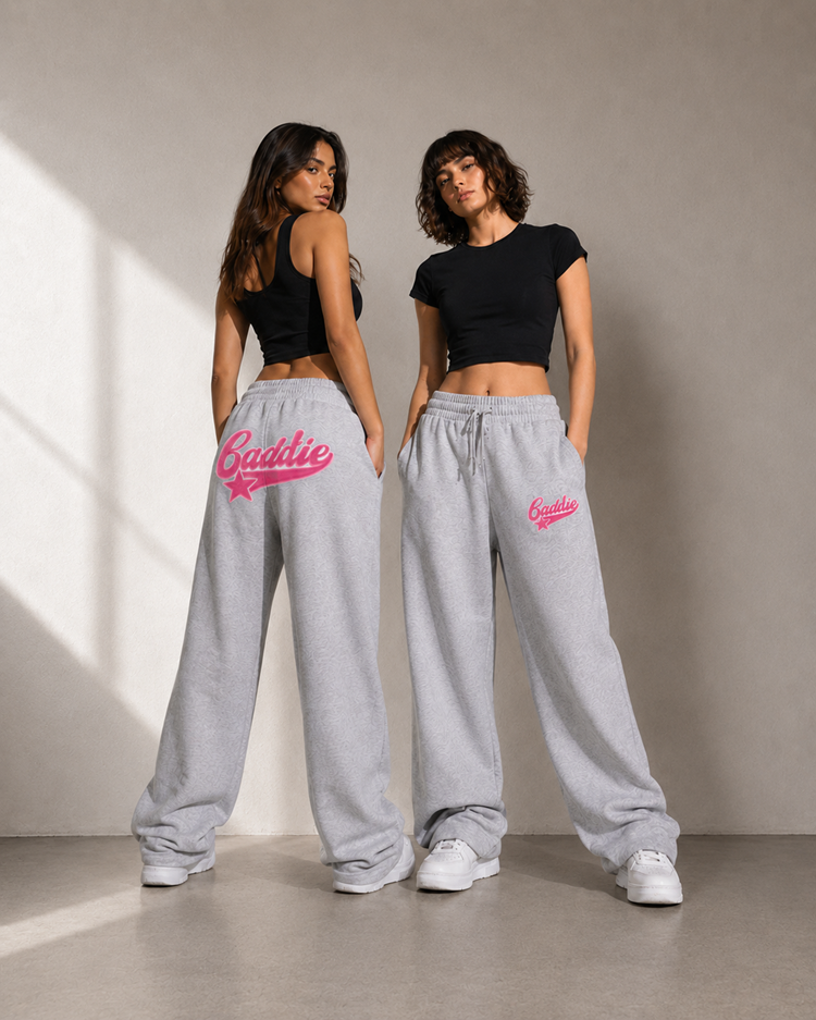BADDIE JOGGERS - GREY