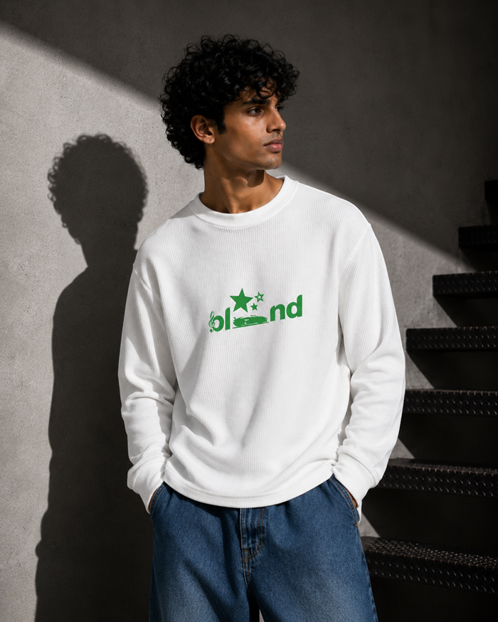 BLOND WAFFLE TEE