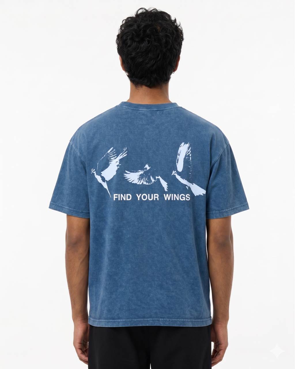 find your wings blue