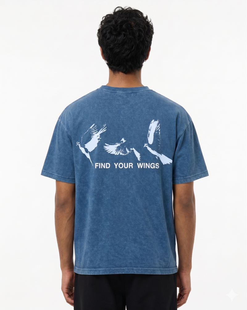 find your wings blue