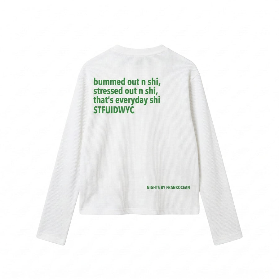 BLOND WAFFLE TEE