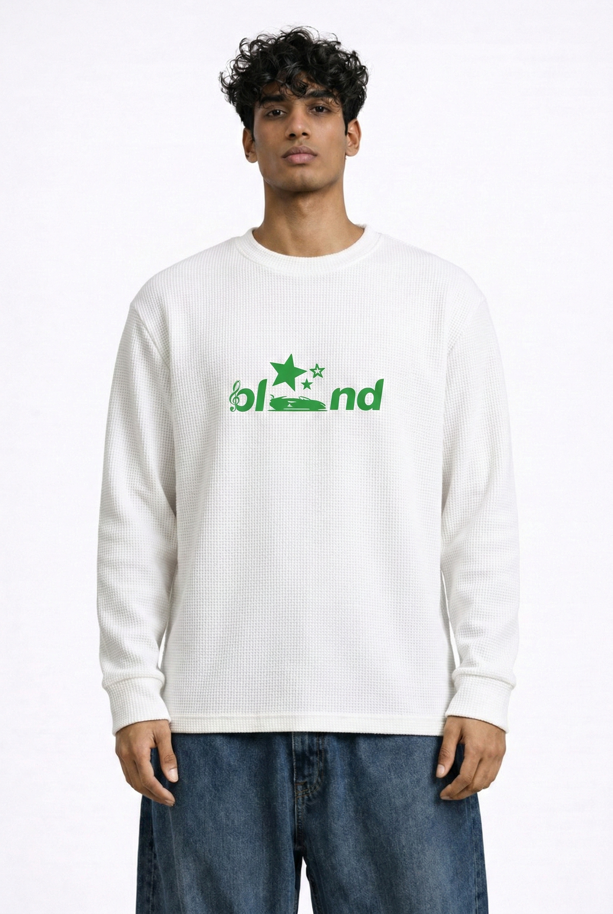 BLOND WAFFLE TEE