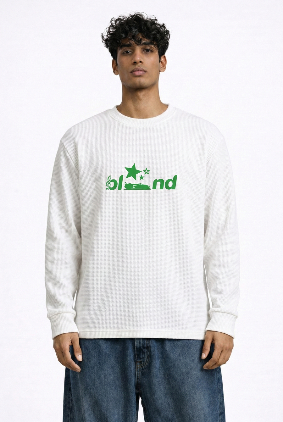 BLOND WAFFLE TEE
