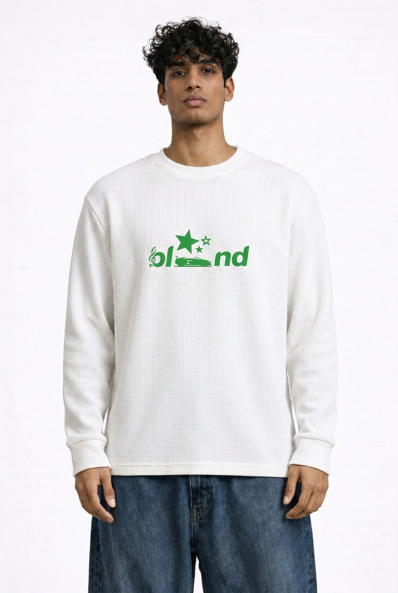 BLOND WAFFLE TEE